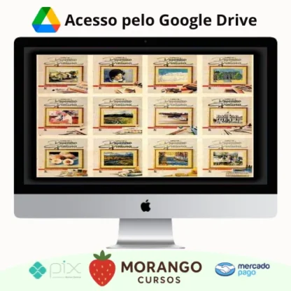 Imagem do rateio do curso Curso de Pintura e Desenho - Editora Globo
