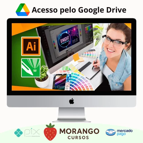 Imagem do rateio do curso Curso Design Gráfico Definitivo e Prático: Iniciante ao Avançado - Marcos Schmidt