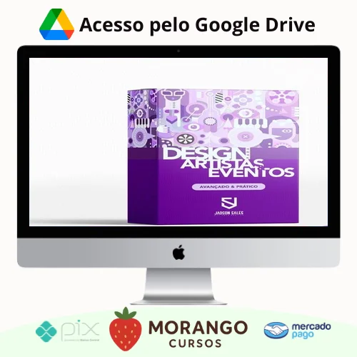 Imagem do rateio do curso Curso Design Para Artistas e Eventos, Prático e Avançado - Jadson Sales