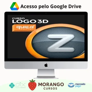 Imagem do rateio do curso Curso Logo 3D - Quiçá Design