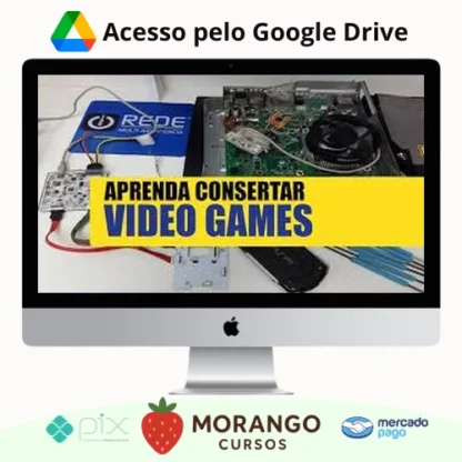 Imagem do rateio do curso Curso Manutenção de Xbox, PS2 e PS3 - W2F Cursos