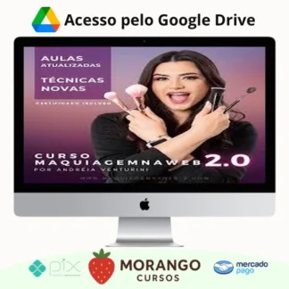 Imagem do rateio do curso Curso Maquiagem Na Web - Andreia Venturini