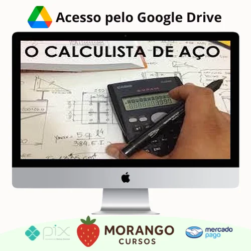 Imagem do rateio do curso Curso o Calculista de Aço - Eng. Mec. Felipe Jacob
