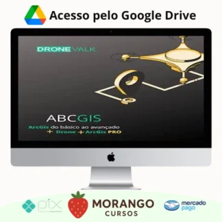 Imagem do rateio do curso Curso Sig com Arcgis: Básico ao Avançado - Drone Valk