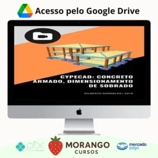 Imagem do rateio do curso Cypecad: Concreto Armado, Dimensionamento de Sobrado - Gilberto Dorneles