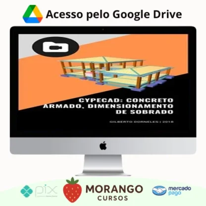 Imagem do rateio do curso Cypecad: Concreto Armado, Dimensionamento de Sobrado - Gilberto Dorneles