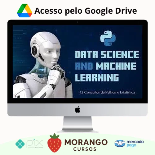 Imagem do rateio do curso Data Science e Machine Learning com Estatística e Python - Danilo Moreira