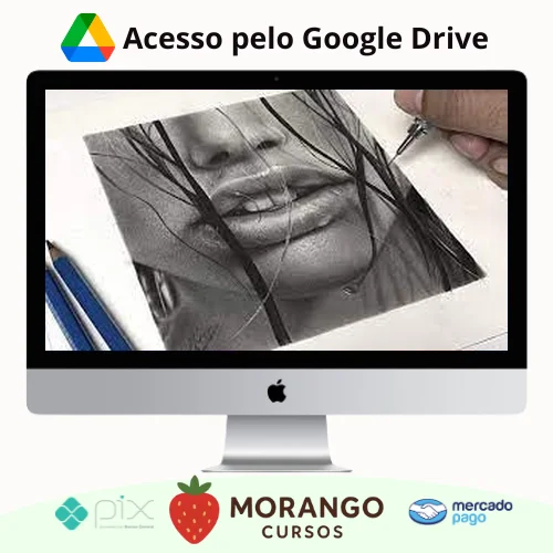 Imagem do rateio do curso Desenho Realista com Lápis de Cor - Cleison Magalhães