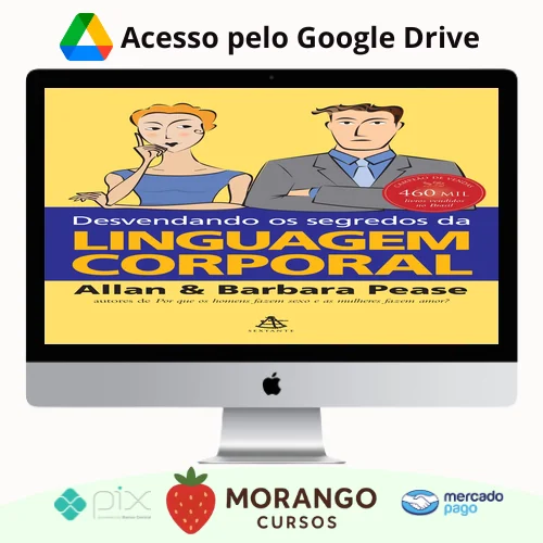 Imagem do rateio do curso Desvendando os Segredos da Linguagem Corporal - Allan e Bárbara Pease