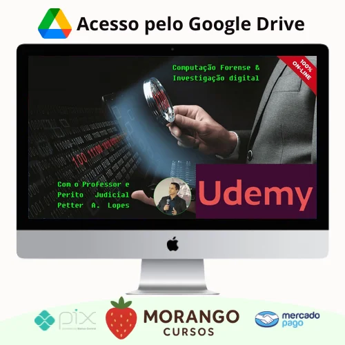 Imagem do rateio do curso Digital Forensics, Computação Forense e Investigação Digital - Petter Lopes