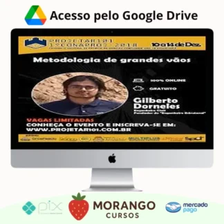 Imagem do rateio do curso Dimensionamento de Estrutura Galpão Pré Moldado - Gilberto Dorneles
