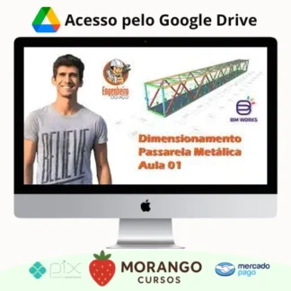 Imagem do rateio do curso Dimensionamento de Passarela Metálica 25M - Ítallo Bernardo