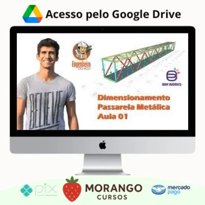 Imagem do rateio do curso Dimensionamento de Passarela Metálica 25M - Ítallo Bernardo