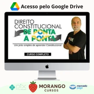 Imagem do rateio do curso Direito Constitucional de Ponta a Ponta - Daniel Sena