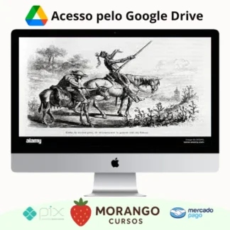 Imagem do rateio do curso Dom Quixote Parte I e II - Miguel de Cervantes