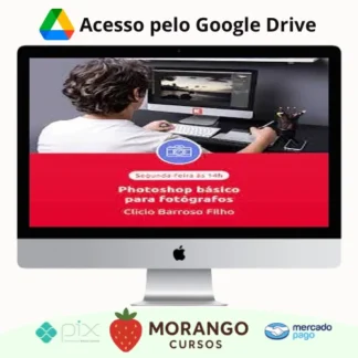 Imagem do rateio do curso EduK: Photoshop Básico para Fotógrafos - Clicio Barroso Filho