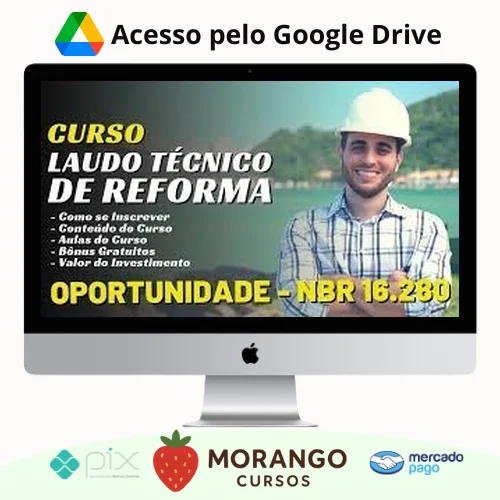 Imagem do rateio do curso Elaboração de Laudo Técnico de Reforma - Engenheiro Alex Wetler