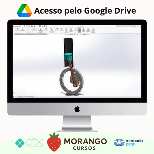 Imagem do rateio do curso Exercício: Modelagem Simulação de Um Conjunto (Solidworks) - Felipe Rodrigues Bignardi