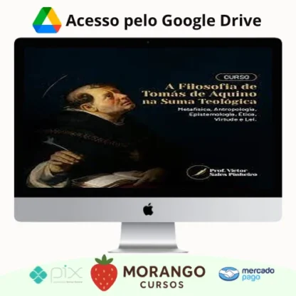 Imagem do rateio do curso Filosofia de Tomás de Aquino na Suma Teológica - Victor Sales Pinheiro