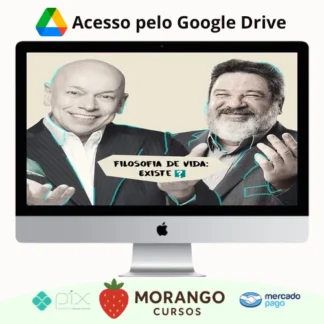Imagem do rateio do curso Filosofia de Vida Existe - Leandro Karnal e Mario Sergio