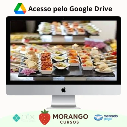 Imagem do rateio do curso Finger Food - Roberto Kisz (EduK)