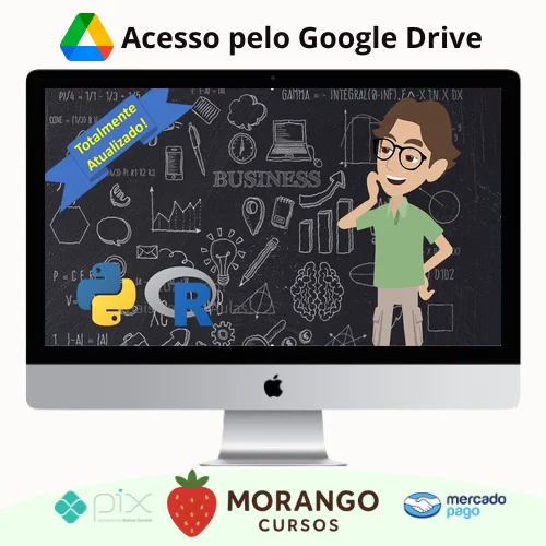 Imagem do rateio do curso Formação Cientista de Dados com Python e R - Fernando Amaral