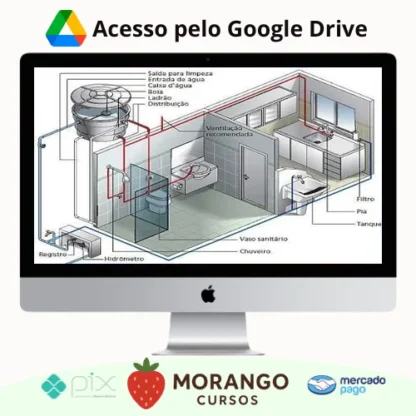 Imagem do rateio do curso Hydros V4 para Projeto Hidrossanitário Residencial Mcmv - Mateus Beraldi