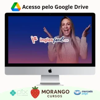 Imagem do rateio do curso Inglês Fácil: Seu Inglês Fluente em 120 aulas - Yasmin Anders