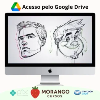 Imagem do rateio do curso Introdução ao Desenho: Rosto, Expressões e Estilização! - Guilherme Freitas