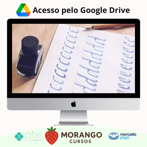 Imagem do rateio do curso Italic Calligraphy Go from zero to hero in few hours! - Chinmay Kulkarni [INGLÊS]