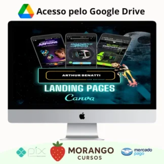 Imagem do rateio do curso Landing Canva - Arthur Benatti
