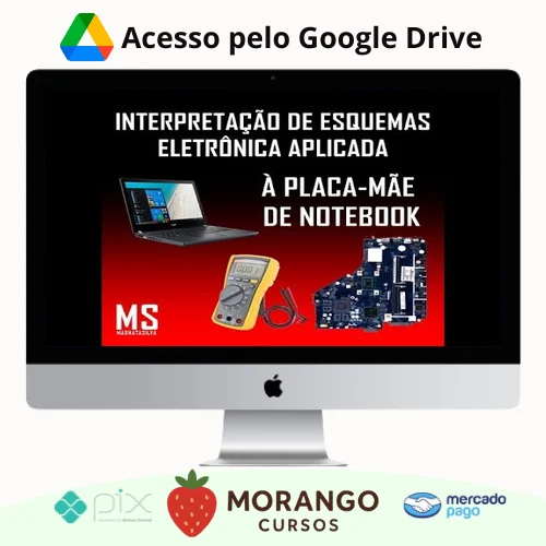 Imagem do rateio do curso Leitura e Interpretação de Esquemas de Placa Mãe de Notebooks - Magnata Silva