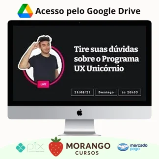 Imagem do rateio do curso Maratona Profissão UX Design - Leandro Rezende