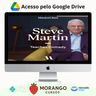 Imagem do rateio do curso Masterclass Comedy - Steve Martin