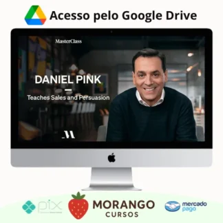 Imagem do rateio do curso MasterClass Daniel Pink Teaches Sales and Persuasion - Daniel Pink [INGLÊS]