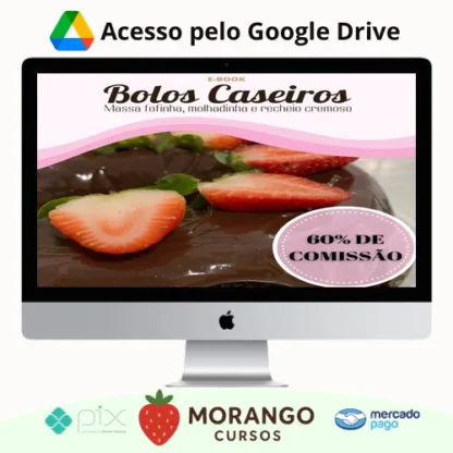 Imagem do rateio do curso Masterclass Faça e Venda Bolos Caseiros - Yanca Ferreira