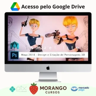 Imagem do rateio do curso Maya Design e Criação de Personagem 3D - Ismael Lito