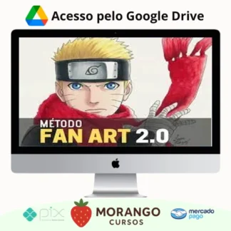 Imagem do rateio do curso Método Fanart 2.0 - Mayara Rodrigues