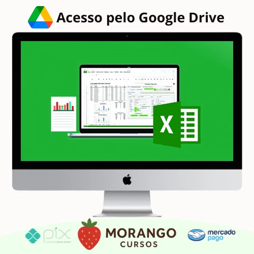 Imagem do rateio do curso Microsoft Excel 2020, VBA & Macro, Data Analysis & Reporting - Chandramouli Jayendran [INGLÊS]