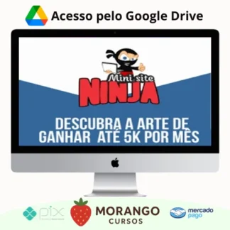Imagem do rateio do curso Mini Site Ninja 2.0 - Venha Ser Um Ninja
