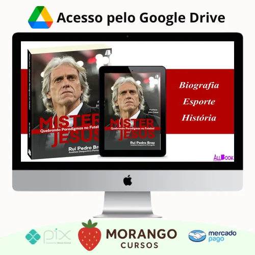 Imagem do rateio do curso Mister Jesus Quebrando Paradigmas no Futebol - Rui Pedro Braz