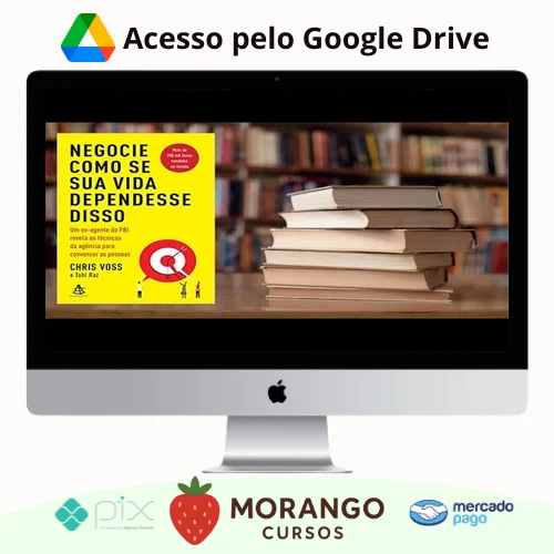 Imagem do rateio do curso Negocie Como Se Sua Vida Dependesse Disso - Chris Voss & Tahl Raz