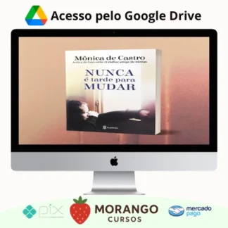 Imagem do rateio do curso Nunca é Tarde para Mudar - Mônica de Castro