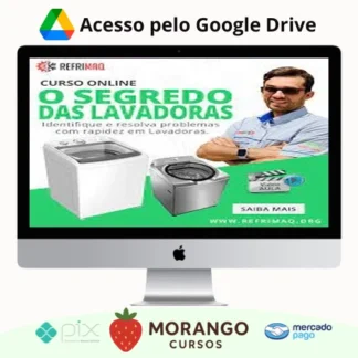 Imagem do rateio do curso O Segredo das Lavadoras - Anderson Rey (Refrimaq)