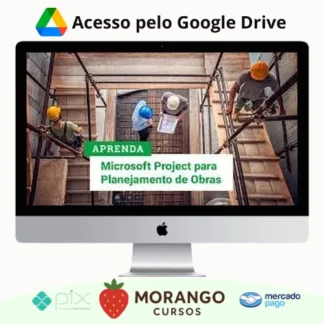 Imagem do rateio do curso Planejamento de Obras com Ms Project - Alex Amarante