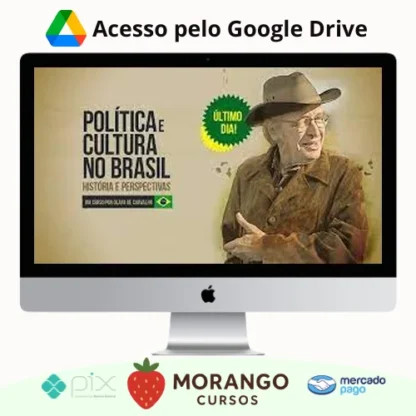 Imagem do rateio do curso Política e Cultura no Brasil - Olavo de Carvalho