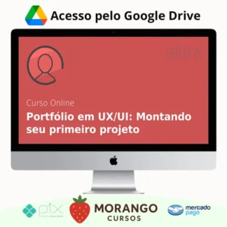 Imagem do rateio do curso Portfólio em UX/UI: Montando Seu Primeiro Projeto - Alura