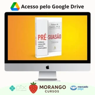 Imagem do rateio do curso Pré-suasão - Robert B. Cialdini