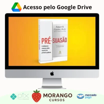 Imagem do rateio do curso Pré-suasão - Robert B. Cialdini