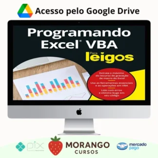 Imagem do rateio do curso Programando o Excel VBA Para Leigos - John Walkenbach